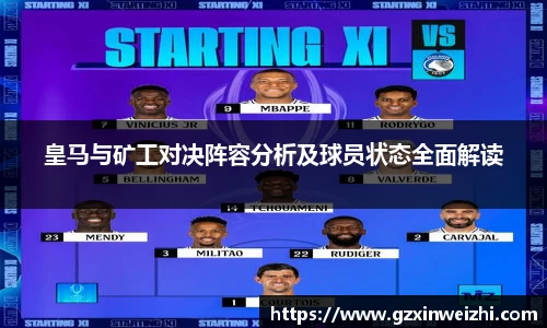 皇马与矿工对决阵容分析及球员状态全面解读