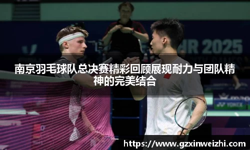南京羽毛球队总决赛精彩回顾展现耐力与团队精神的完美结合